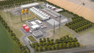 So soll die neue Anlage in Bruck an der Leitha aussehen (Rendering).
