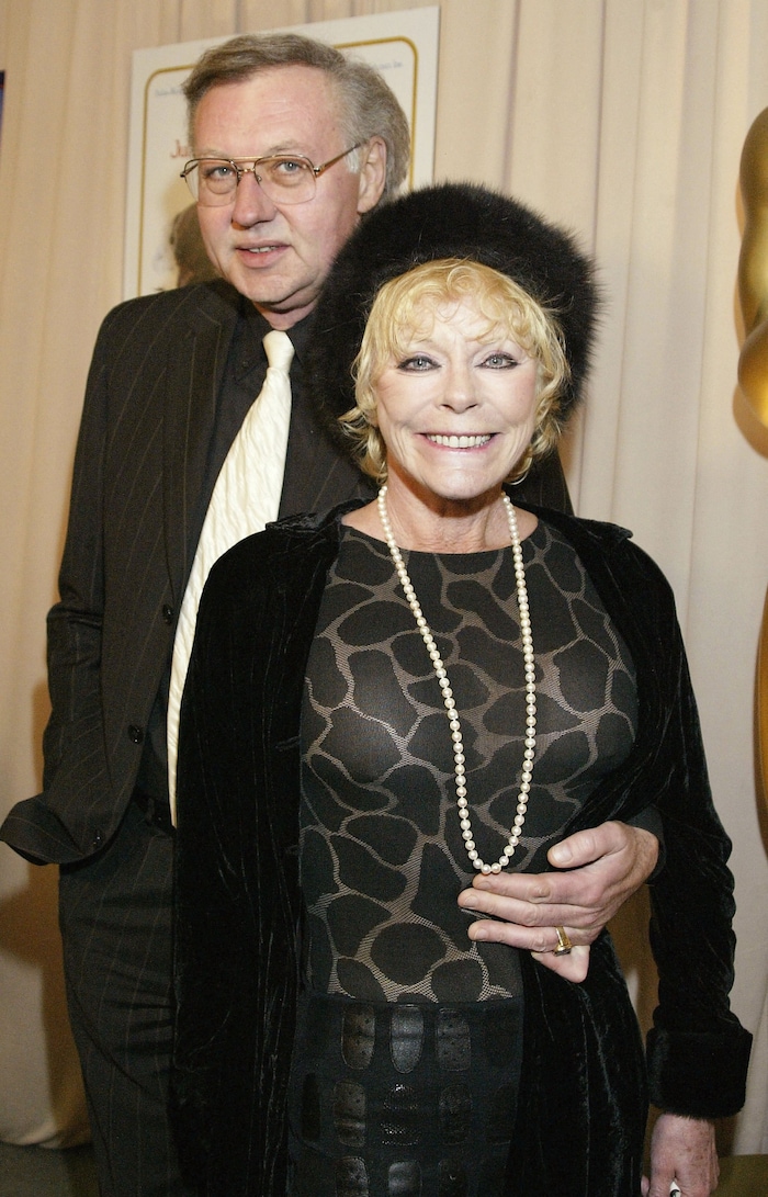 Elke Sommer in glücklichen Tagen mit ihrem Mann Wolf Walther