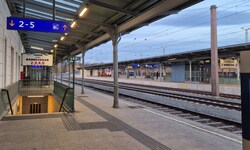 Vom Bahnhof St. Veit geht’s in einer Stunde nach Graz.