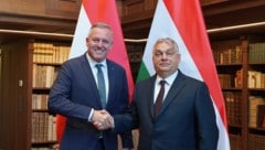 Viktor Orbán empfing den steirischen Landeshauptmann Mario Kunasek in Budapest.