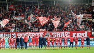 Nach dem Sieg gegen Altach gab es für den GAK den nächsten Grund zu jubeln.