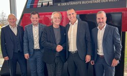 Josef Gruber, Fritz Unterberger junior, Sebastian Vogl, Gerald Unterberger und Jürgen Pöllner ...