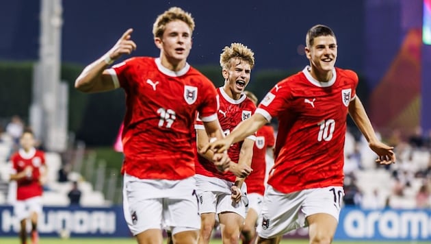 Jubel beim ÖFB-Team