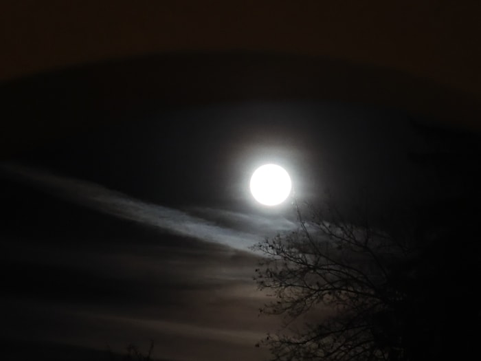 Der Supermond über Innsbruck