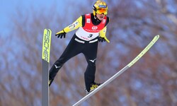 Noriaki Kasai hat einen kleinen Sprung in Richtung Winterspiele gemacht.