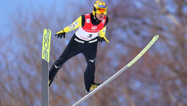 Noriaki Kasai hat einen kleinen Sprung in Richtung Winterspiele gemacht.