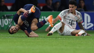 Das verhängnisvolle Foul von Luis Diaz an Achraf Hakimi!