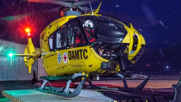 Christophorus 14 war im Einsatz am Hochkönig.