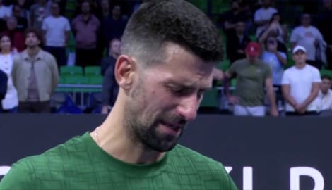 Novak Djokovic sorgte für emotionale Szenen.