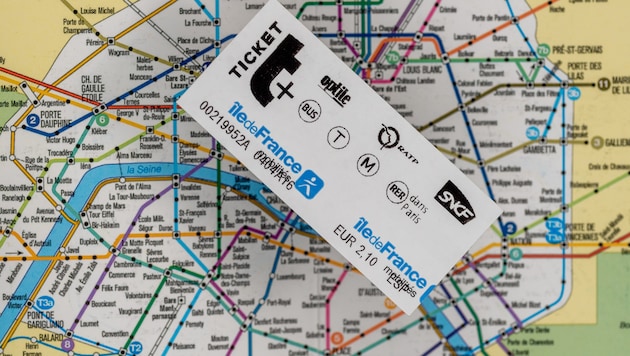 Die Tickets aus Papier waren mit der Eröffnung der ersten Pariser Metro-Linie vor 125 Jahren ...