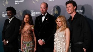 Prinz William begrüßte unter anderem die Musikstars Seu Jorge, Anitta, Kylie Minogue und Shawn ...