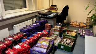 Die Menge an sichergestelltem Diebesgut kann sich sehen lassen.