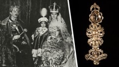 Der legendäre „Florentiner“-Diamant ist Teil des Schmucks, den Kaiserin Zita in Sicherheit ...