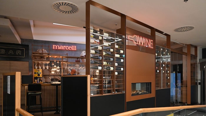 Die neue Weinbar ersetzt das bisherige Cafe´.