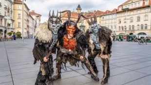 Gruselig: Am 16. November steigt in Graz wieder der Krampuslauf – diesmal muss man aber Eintritt ...
