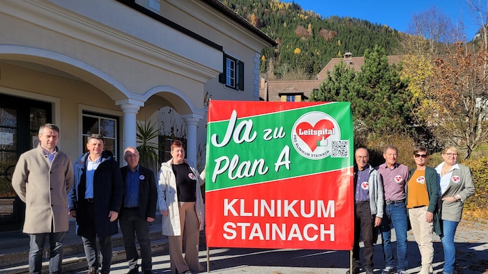 Der Verein Pro Klinikum Stainach setzte sich für das Leitspital ein