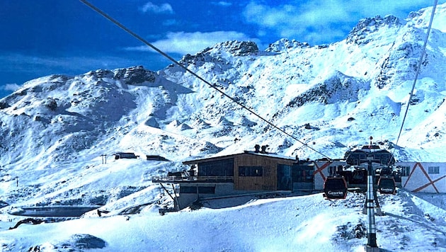 Der Schnee lacht bereits runter in Gastein.