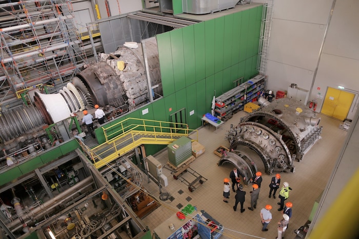 Das Kraftwerk Donaustadt wurde bereits 2022 umgerüstet, um teilweise Erdgas durch Wasserstoff zu ...