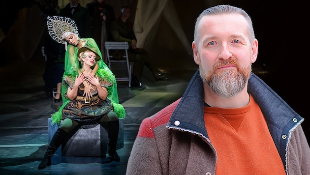 Der Regisseur und Autor Henry Mason, bekannter Theatermacher in Oberösterreich, inszeniert nun ...