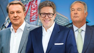 NÖ-Präsident Wolfgang Ecker (li) und der Wiener Chef Walter Ruck (rechts) verdienen je über ...