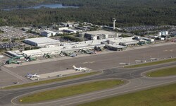 Der Flughafen Landvetter in Göteborg