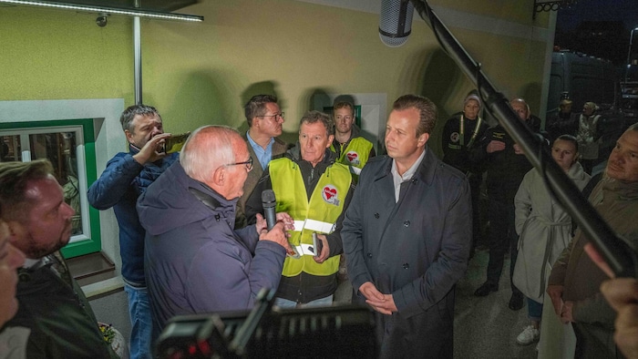 Aufgeheizte Stimmung Dienstagabend bei einer Info-Veranstaltung in Aigen im Ennstal.