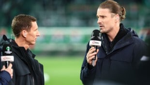 Florian Klein (li.) und Sebastian Prödl fungieren bei ServusTV als Experten. 