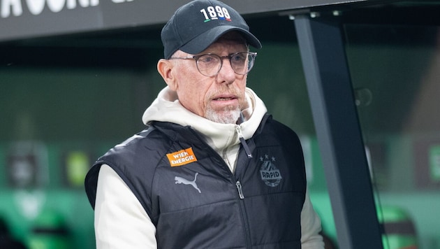 Rapid-Trainer Peter Stöger