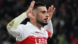 Der Stuttgarter Doppeltorschütze Deniz Undav