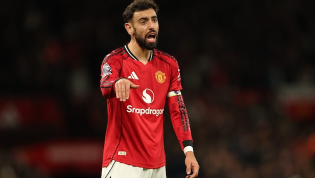 Manchester-United-Kapitän Bruno Fernandes