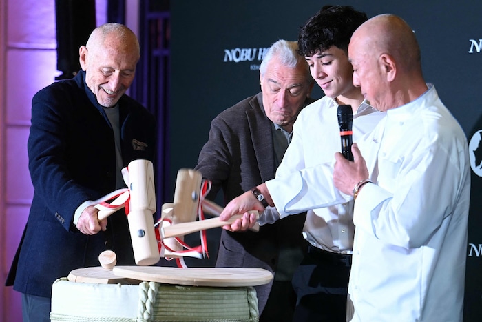 Robert De Niro bei der Eröffnung des „Nobu“-Hotels in Rom