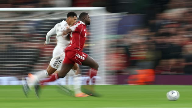 Ibrahima Konate zeigte zuletzt auch beim Duell mit Real Madrid groß auf.