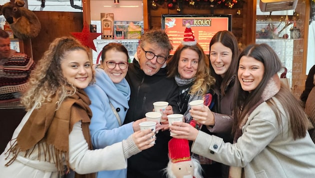 Das Glühwein-Opening war bestens besucht.