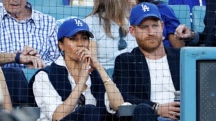 Meghan und Harry zu Gast bei den L.A. Dodgers