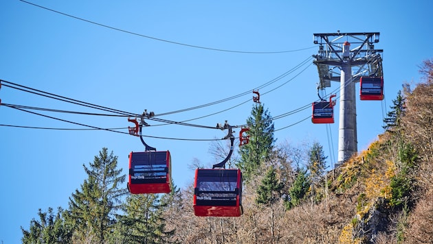 Weltweit einzigartig: Die neue Doppelmayr-Bahn am Hoch-Ybig in der Schweiz.