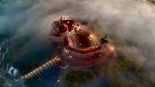 Das einstige Bollwerk der Macht aus der Vogelperspektive. „Die Burg für den Teufel, die Stadt ...