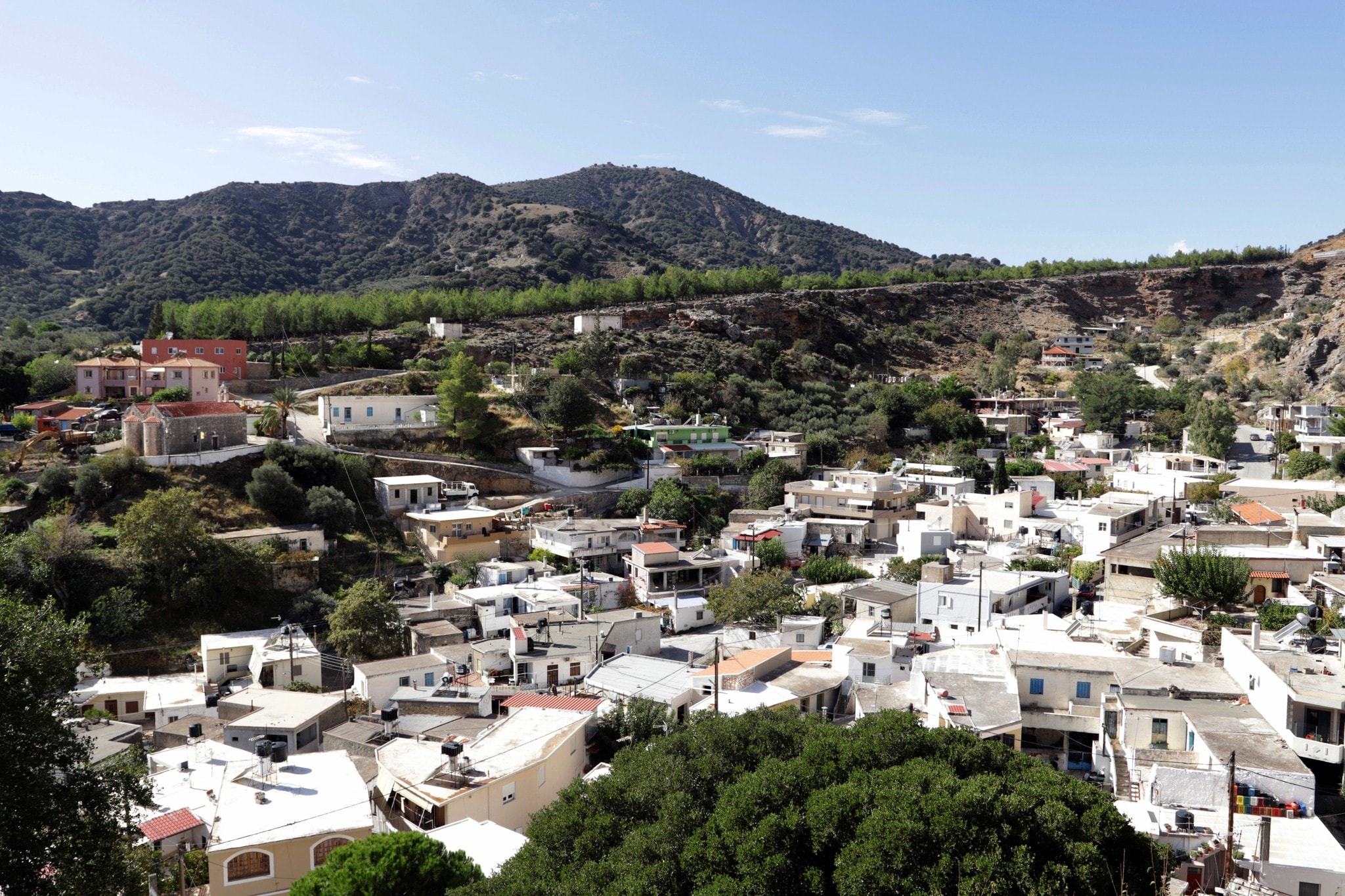 So sieht das Dorf Vorizia aus.