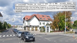 Krone KREATIV/Google Street View ZVG Privat Auch der ÖAMTC warnt: „Es muss den Leuten klar sein, dass sie wirklich nur für die Dauer des ...
