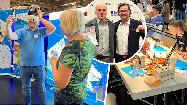 Die Erfindermesse hält jedes Jahr Spannendes für Jung und Alt bereit, heuer überzeugten zwei ...