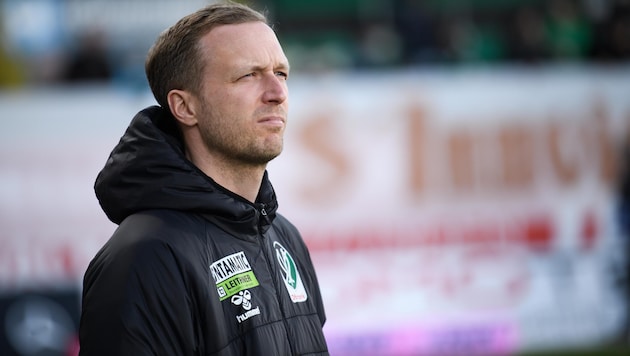 Ried-Trainer Maximilian Senft