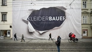 Auch dieses wenig schöne Bild prägte die letzten fünf Jahre, die das Modegeschäft an der ...