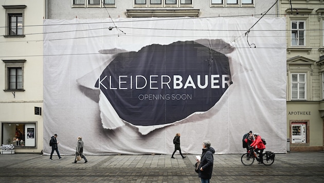 Auch dieses wenig schöne Bild prägte die letzten fünf Jahre, die das Modegeschäft an der ...