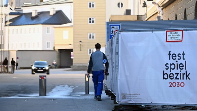 Die Sanierung der Salzburger Festspielhäuser läuft bereits.