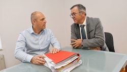 Schlagabtausch in der Kammer: Lienbacher mit Anwalt Huber