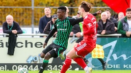 Wacker und Owusu (links) wollen auch in der 2. Liga für Wirbel sorgen.