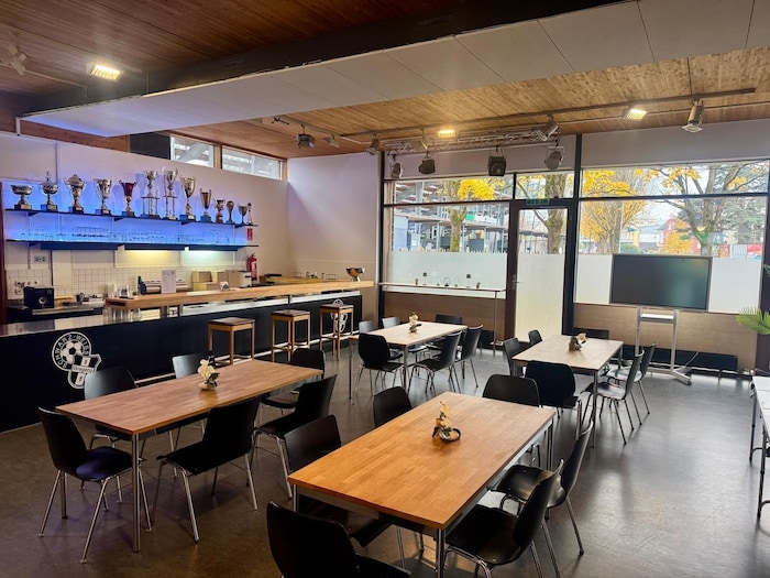 Im 1919er-Klubheim sind vor und nach dem Spielende alle Gäste willkommen.