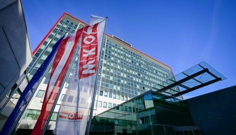 Die WKO-Bundeskammer: 200 von 800 Jobs in Wien-Wieden werden bis Ende 2027  gestrichen. ...