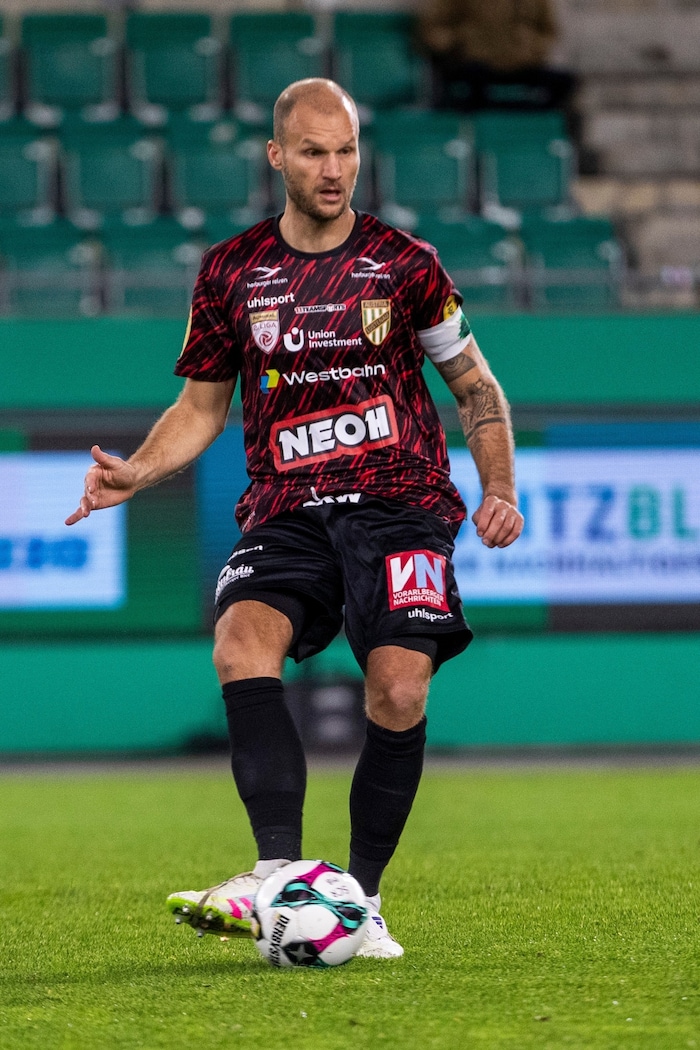 Kapitän Matthias Maak ist einer der Größten der Lustenauer.