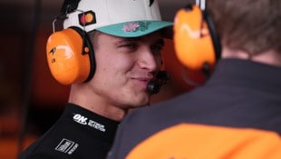 Lando Norris holte sich die Pole.