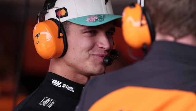 Lando Norris holte sich die Pole.